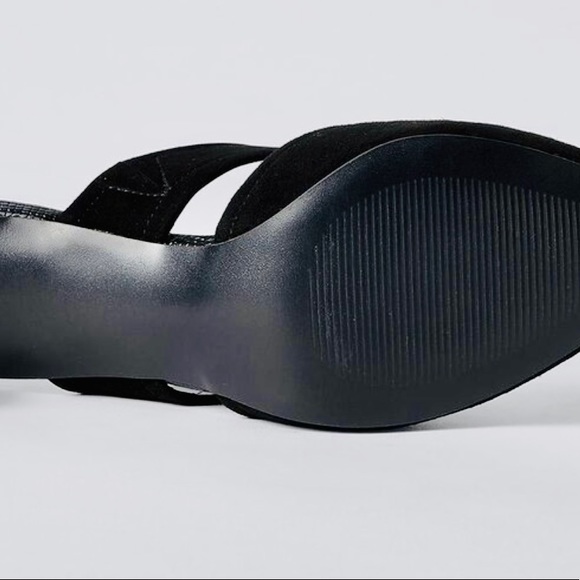 PREVIEW | Mid heel suede mules - Picture 3 of 3